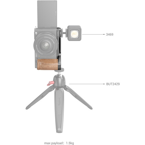 SmallRig L-Shape Grip za Sony ZV-E10 3706 - 7